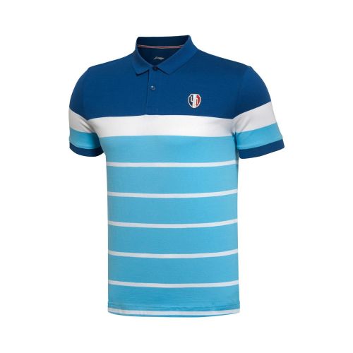  Polo sport homme LINING en coton - Ref 556232