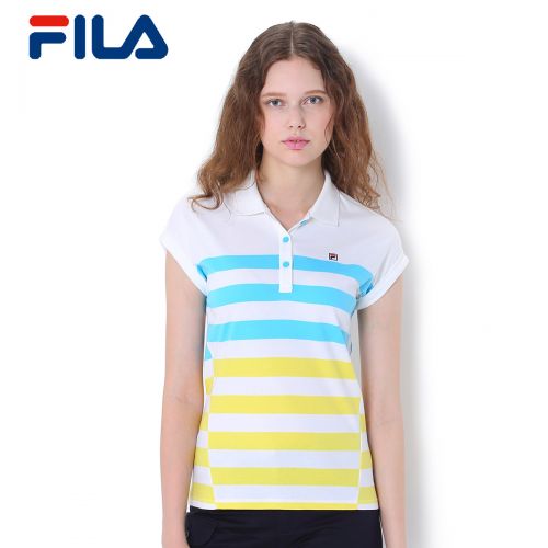 Polo sport femme FILA en coton - Ref 556254