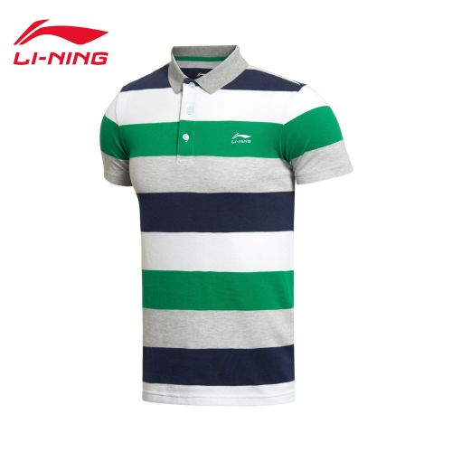  Polo sport homme LINING en coton - Ref 556262