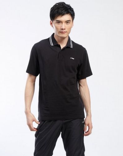  Polo sport homme LINING en coton - Ref 556378