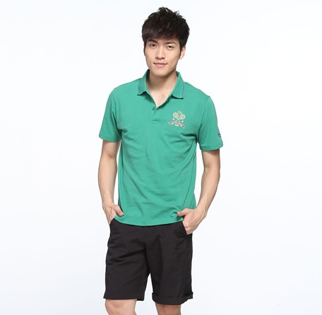  Polo sport homme LINING - Ref 556418