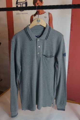 Polo sport homme SERGIO TACCHINI en coton - Ref 556452