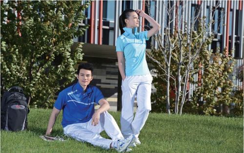  Polo sport femme LINING en polyester - Ref 556469