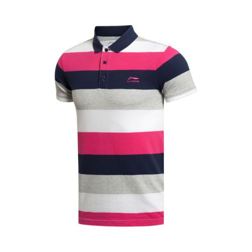 Polo sport homme LINING en coton - Ref 556593