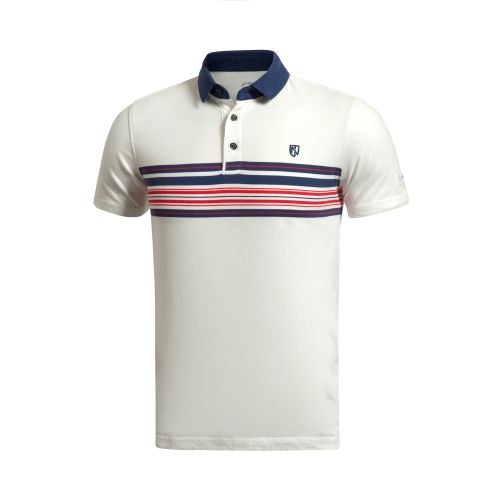  Polo sport homme LINING en coton - Ref 556681
