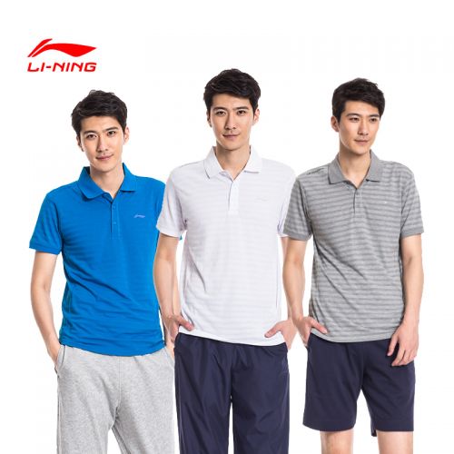 Polo sport homme LINING - Ref 556692