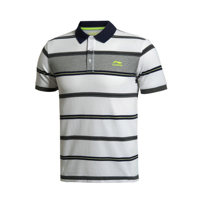  Polo sport homme LINING en coton - Ref 556796