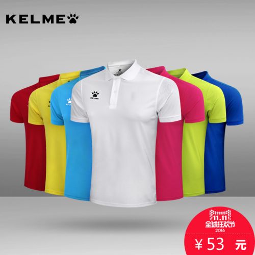 Polo sport homme KELME en polyester - Ref 556968