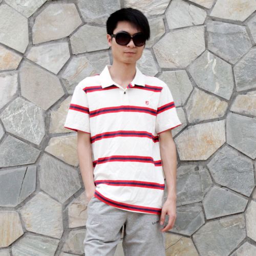  Polo sport homme LINING - Ref 557047