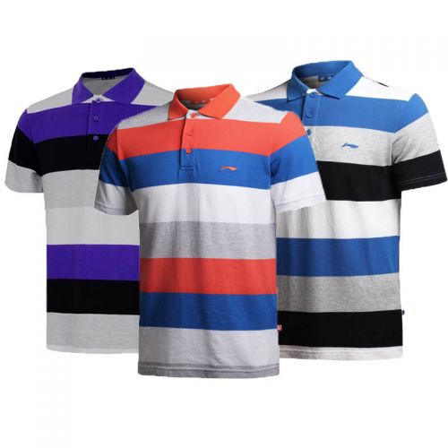  Polo sport homme LINING en CVC - Ref 557103