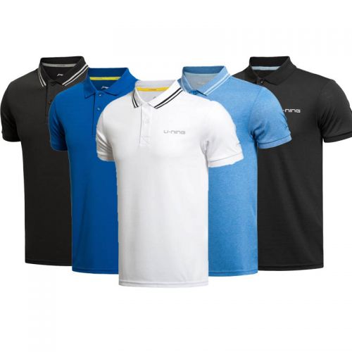 Polo sport homme LINING en polyester - Ref 557148