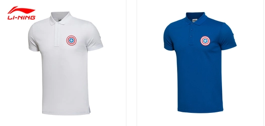  Polo sport homme LINING en coton - Ref 557187