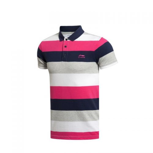  Polo sport homme LINING en coton - Ref 557227