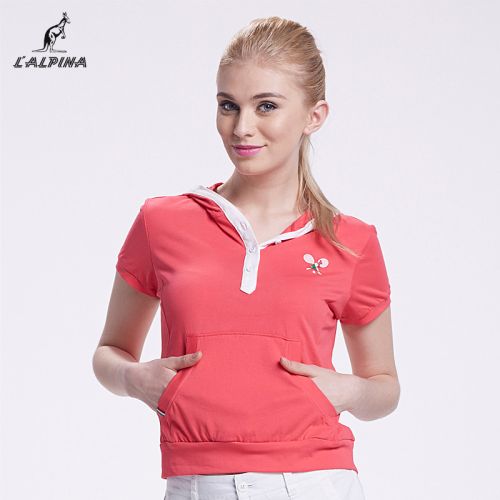  Polo sport femme LALPINA en coton - Ref 557232