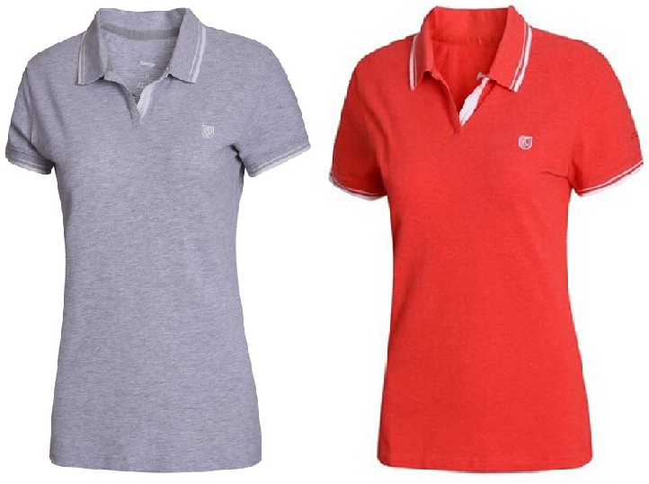  Polo sport femme LINING en coton - Ref 557246