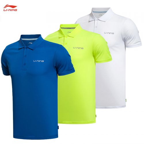  Polo sport homme LINING en polyester - Ref 557286