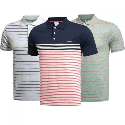  Polo sport homme LINING en polyester - Ref 557302