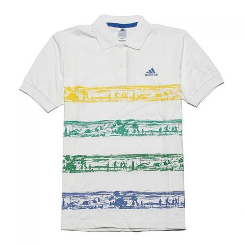  Polo sport homme ADIDAS en coton - Ref 557318