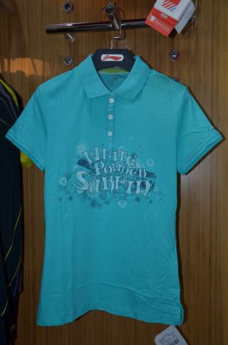  Polo sport femme LINING en coton - Ref 557423
