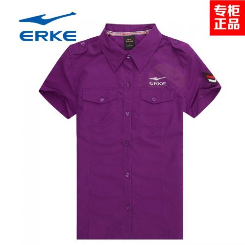 Polo sport femme ERKE en coton - Ref 557536