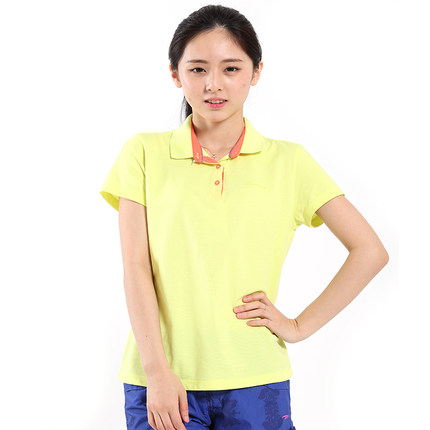 Polo sport femme DEERWAY en coton - Ref 557839