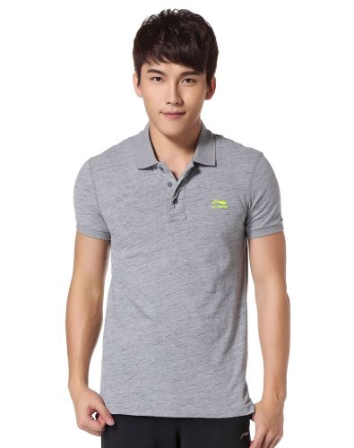  Polo sport homme LINING en coton - Ref 557881
