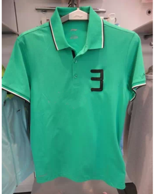  Polo sport homme LINING en coton - Ref 557924