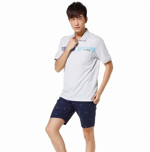  Polo sport homme LINING en coton - Ref 557929