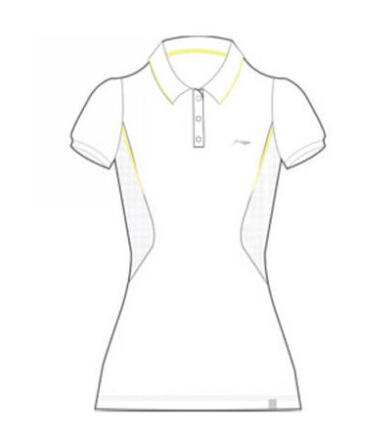  Polo sport femme LINING - Ref 557967