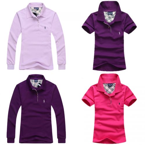 Polo sport femme en coton - Ref 557983