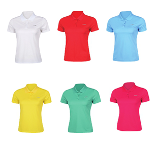  Polo sport femme LINING - Ref 558107