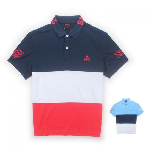  Polo sport homme PEAK en coton - Ref 558174