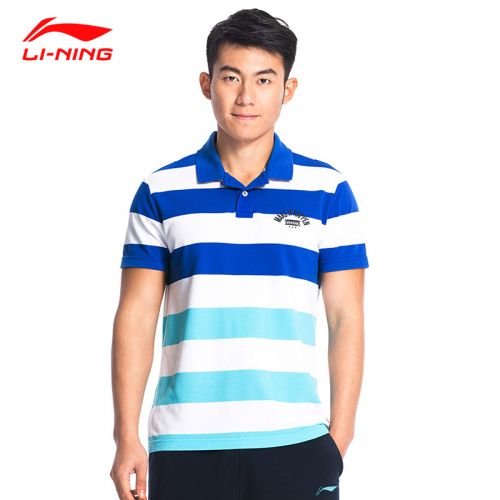 Polo sport homme LINING en coton - Ref 558255