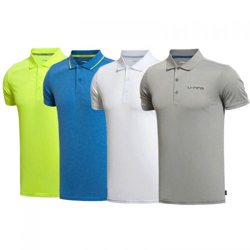  Polo sport homme LINING en polyester - Ref 558266
