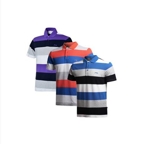 Polo sport homme LINING - Ref 558383