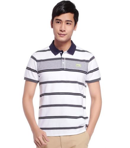  Polo sport homme LINING en coton - Ref 558441