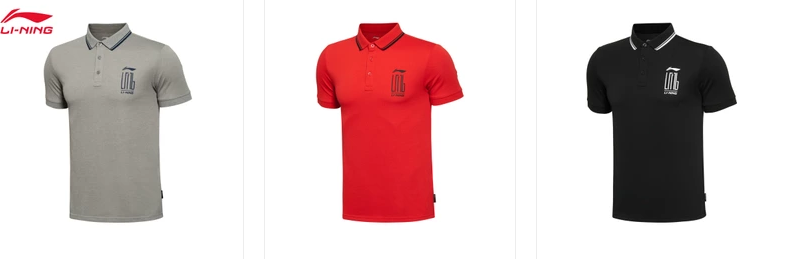  Polo sport homme LINING - Ref 558451