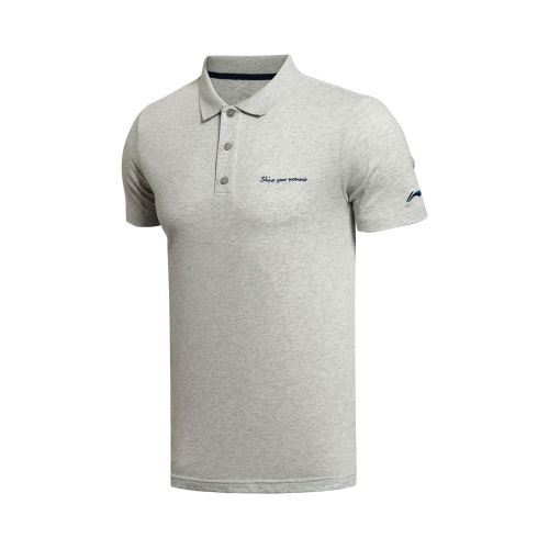  Polo sport homme LINING en coton - Ref 558863