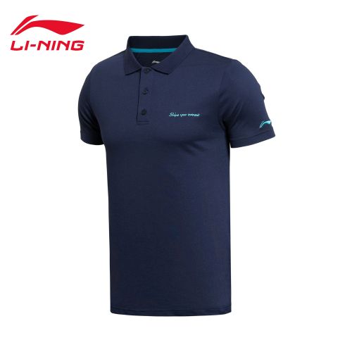  Polo sport homme LINING en coton - Ref 558871