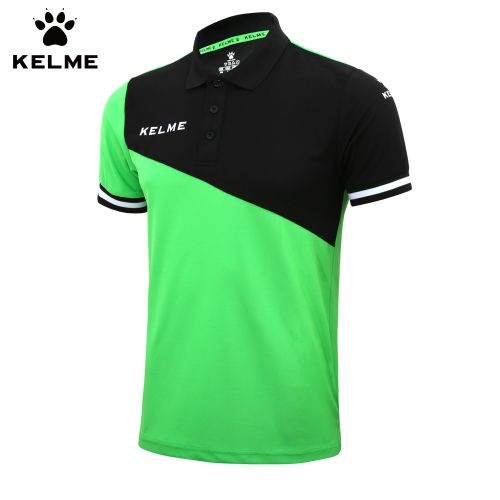 Polo sport homme KELME en polyester - Ref 558955