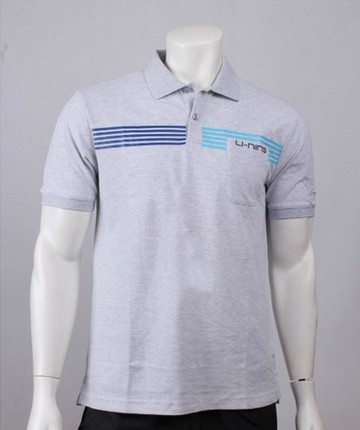  Polo sport homme LINING en coton - Ref 558968