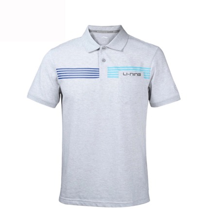  Polo sport homme LINING en coton - Ref 559087