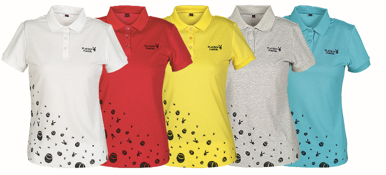 Polo sport neutre PLAYBOY en CVC - Ref 559166