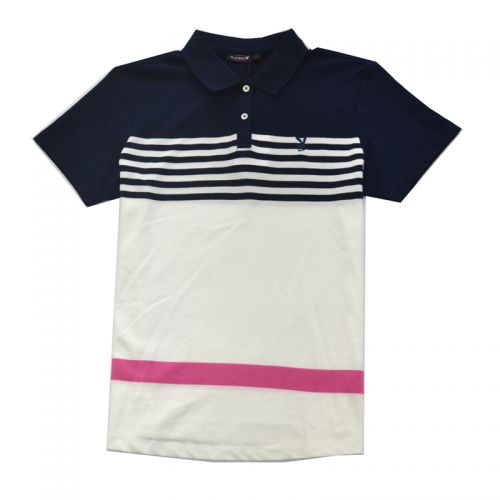 Polo sport femme PLAYBOY en coton - Ref 559198
