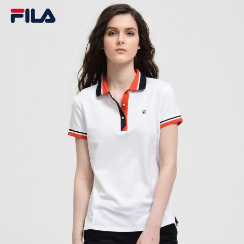 Polo sport femme FILA en coton - Ref 560736