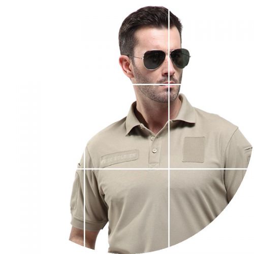  Polo sport homme FREE SOLDIER en coton - Ref 560993