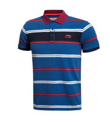  Polo sport homme LINING en coton - Ref 561630