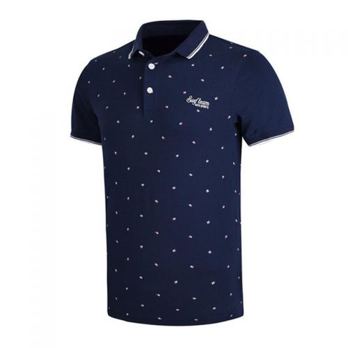 Polo sport homme ANTA en polyester - Ref 561864