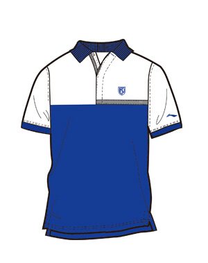  Polo sport homme LINING en coton - Ref 561921