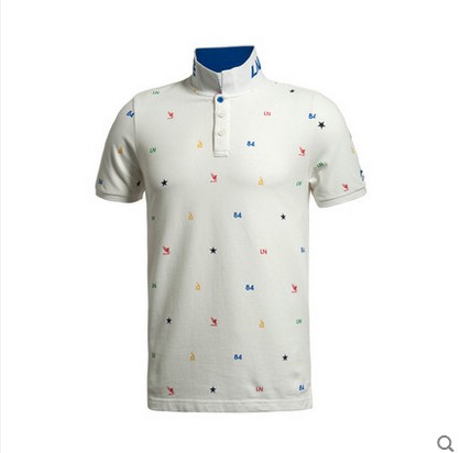  Polo sport homme LINING en coton - Ref 561922